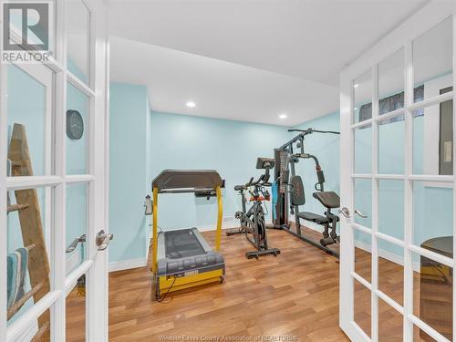 1234 Radcliff, Windsor, ON - Indoor Photo Showing Gym Room