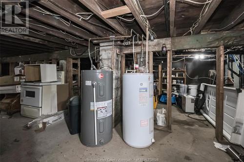 1195-97 Drouillard Road, Windsor, ON - Indoor Photo Showing Basement