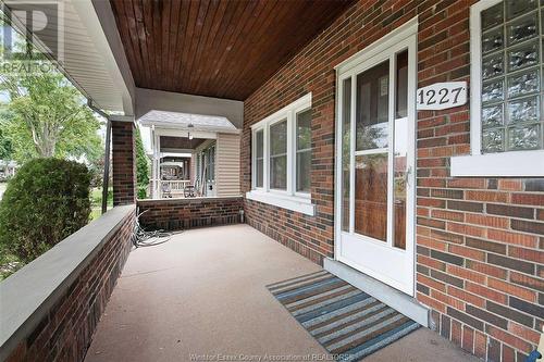 1227 Hall Avenue, Windsor, ON - Outdoor With Exterior