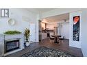 1775 Chapman Place Unit# Ph25, Kelowna, BC  - Indoor Photo Showing Living Room With Fireplace 