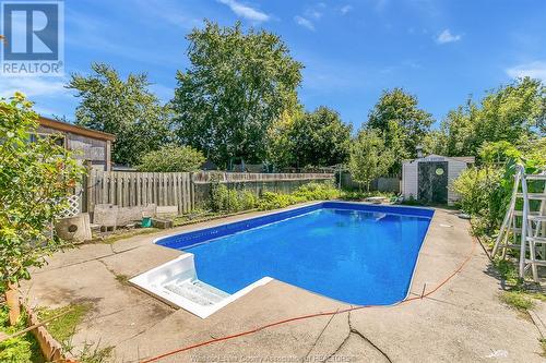 9369 Ryerson Road, Windsor, ON - Outdoor With In Ground Pool With Backyard