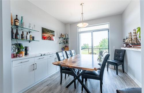 120 Springvalley Crescent|Unit #303, Hamilton, ON - Indoor Photo Showing Dining Room