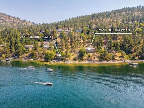 2660 Dubbin Road, Kelowna, BC - Outdoor With Body Of Water With View