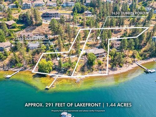 2660 Dubbin Road, Kelowna, BC - Outdoor With Body Of Water With View