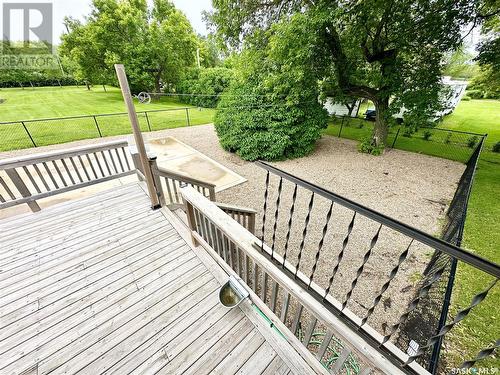 508 Railway Avenue E, Carlyle, SK - Outdoor With Deck Patio Veranda