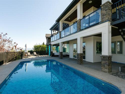 5330 Ptarmigan Street, Kelowna, BC - Outdoor With In Ground Pool