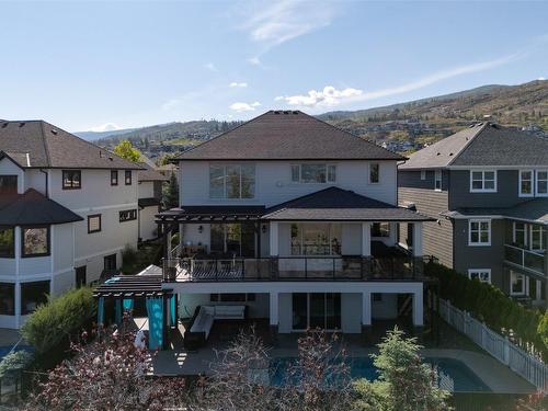 5330 Ptarmigan Street, Kelowna, BC - Outdoor With Deck Patio Veranda With Facade