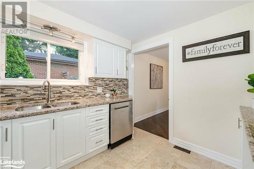 39 Edwin Drive, Brampton, ON - Indoor Photo Showing Kitchen With Double Sink