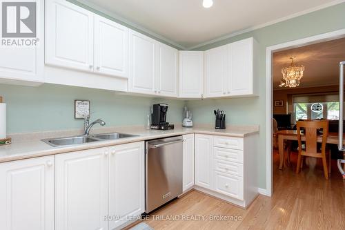 13 - 99 Edgevalley Road, London, ON - Indoor Photo Showing Kitchen With Double Sink