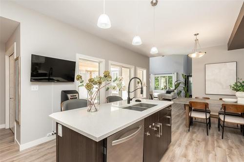 19 Burning Glass Road, Winnipeg, MB - Indoor Photo Showing Kitchen With Double Sink With Upgraded Kitchen