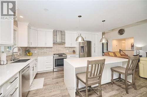 8868 Sodom Road, Niagara Falls, ON - Indoor Photo Showing Kitchen With Upgraded Kitchen