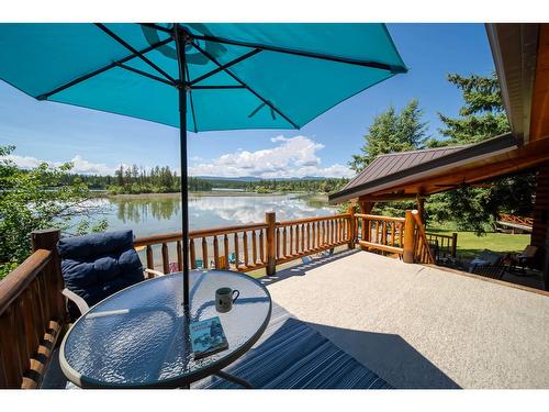 6275 Tie Lake Shore Road N, Jaffray, BC - Outdoor With Body Of Water With Deck Patio Veranda With View With Exterior