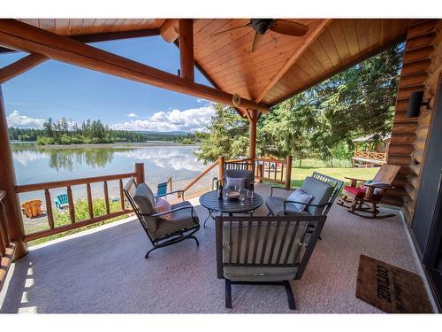 6275 Tie Lake Shore Road N, Jaffray, BC - Outdoor With Body Of Water With Deck Patio Veranda With Exterior