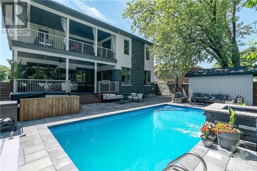 7 Phillip Drive, Nepean, ON - Outdoor With In Ground Pool With Deck Patio Veranda