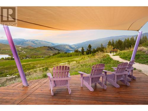 689 Birdie Lake Place, Vernon, BC - Outdoor With Deck Patio Veranda With View