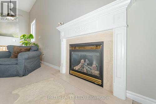 82 Joseph Crescent, Barrie, ON - Indoor Photo Showing Living Room With Fireplace