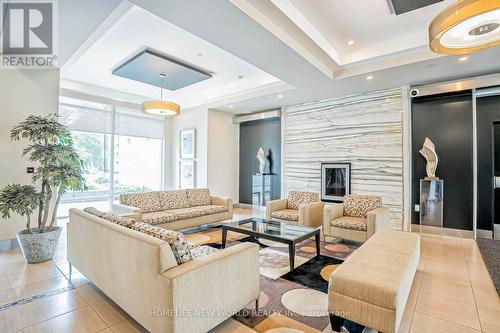 805 - 75 South Town Centre Boulevard, Markham, ON - Indoor With Fireplace