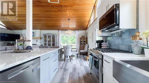 Kitchen - 202 Birchwood Avenue, Kincardine Twp, ON - Indoor Photo Showing Kitchen