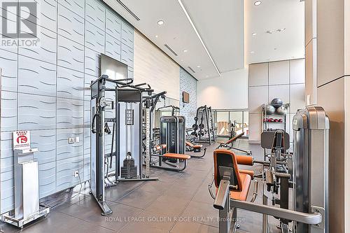 2511 - 85 Mcmahon Drive, Toronto, ON - Indoor Photo Showing Gym Room