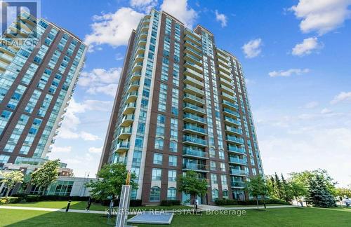 502 - 4879 Kimbermount Avenue, Mississauga, ON - Outdoor With Balcony With Facade