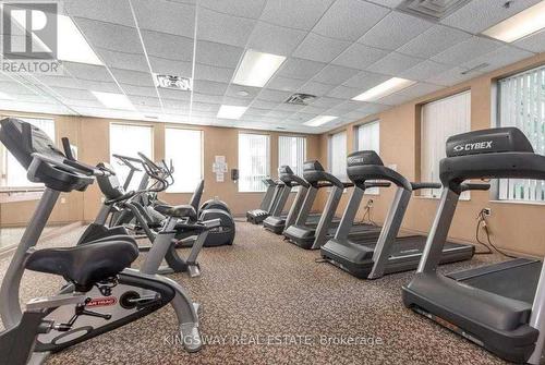502 - 4879 Kimbermount Avenue, Mississauga, ON - Indoor Photo Showing Gym Room