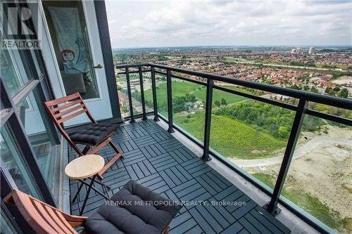 2607 - 4099 Brickstone Mews, Mississauga, ON - Outdoor With Balcony With View