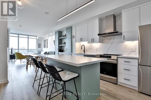 1411 - 1171 Queen Street W, Toronto, ON - Indoor Photo Showing Kitchen With Upgraded Kitchen