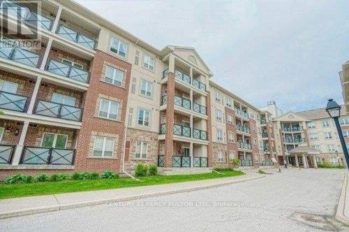 403 - 60 Mendelssohn Street, Toronto, ON - Outdoor With Balcony With Facade