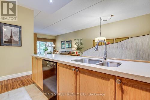 205 - 220 Main Street N, Uxbridge, ON - Indoor Photo Showing Kitchen With Double Sink