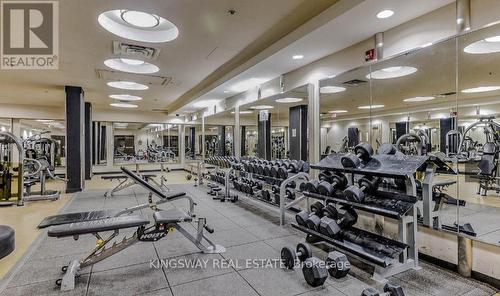 808 - 60 Absolute Avenue, Mississauga, ON - Indoor Photo Showing Gym Room