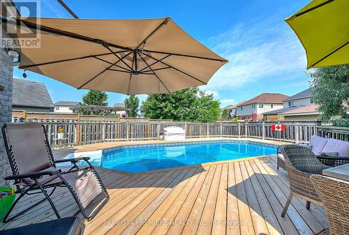 1580 Mcneil Place, London, ON - Outdoor With Above Ground Pool With Deck Patio Veranda With Exterior