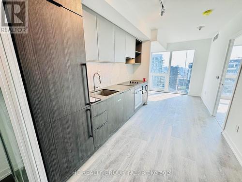 3701 - 82 Dalhousie Street, Toronto, ON - Indoor Photo Showing Kitchen With Upgraded Kitchen