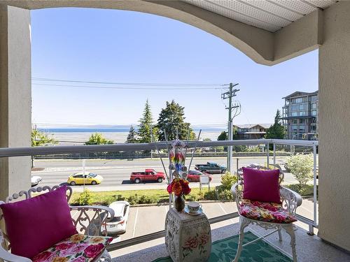 309-220 Island Hwy West, Parksville, BC - Outdoor With Deck Patio Veranda With View