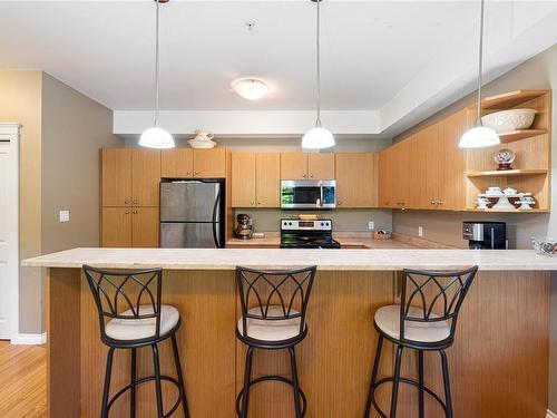 101-2115 Meredith Rd, Nanaimo, BC - Indoor Photo Showing Kitchen With Stainless Steel Kitchen