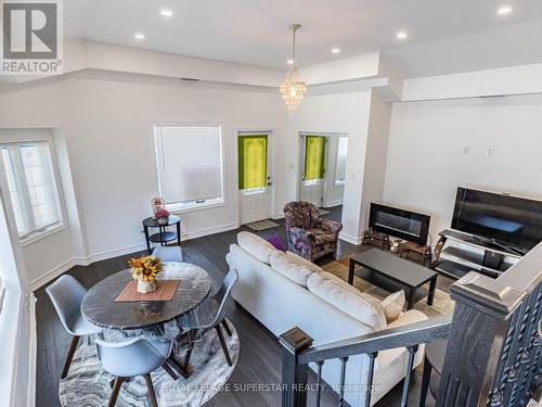 195 Tragina Avenue N, Hamilton, ON - Indoor With Fireplace