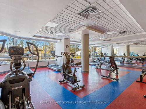 1018-1200 The Esplanade  N, Pickering, ON - Indoor Photo Showing Gym Room