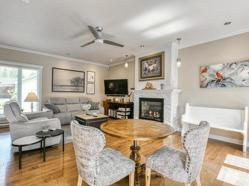 Salon - 2391 Rue St-André, Val-David, QC - Indoor Photo Showing Living Room With Fireplace