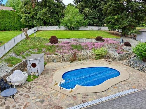 11058 Eva Road, Lake Country, BC - Outdoor With In Ground Pool With Backyard