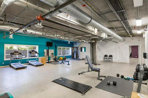 102A-1475 Glenmore Road, Kelowna, BC - Indoor Photo Showing Gym Room