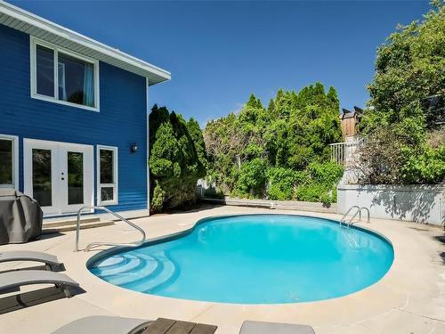 359 Stellar Drive, Kelowna, BC - Outdoor With In Ground Pool