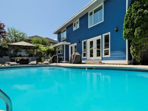 359 Stellar Drive, Kelowna, BC - Outdoor With In Ground Pool