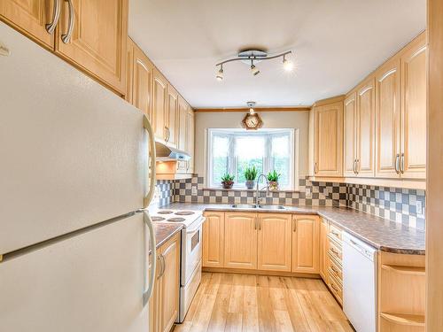 Cuisine - 21 Rue Benoit, Vaudreuil-Dorion, QC - Indoor Photo Showing Kitchen With Double Sink