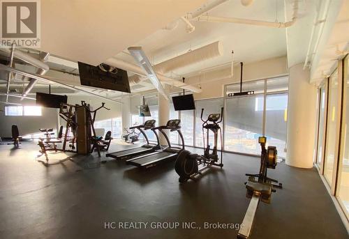 901 - 158 King Street N, Kitchener, ON - Indoor Photo Showing Gym Room