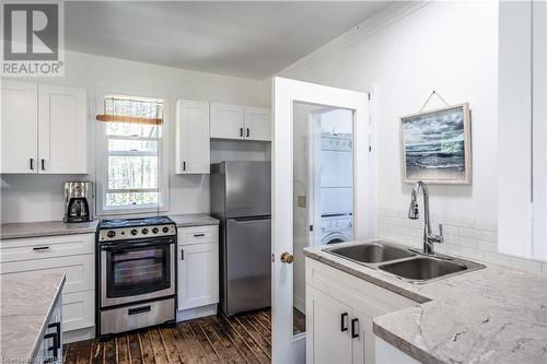 251 Shoreline Avenue, Oliphant, ON - Indoor Photo Showing Kitchen With Double Sink