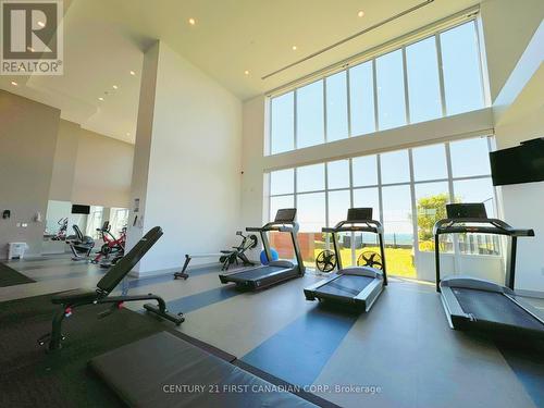 1604 - 505 Talbot Street, London, ON - Indoor Photo Showing Gym Room