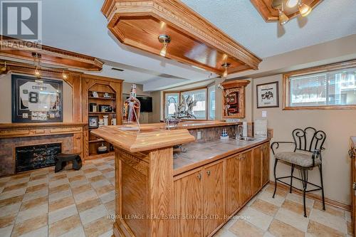 149 Miller Drive, Hamilton, ON - Indoor With Fireplace