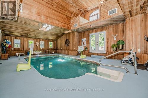 149 Miller Drive, Hamilton, ON - Indoor Photo Showing Other Room With In Ground Pool