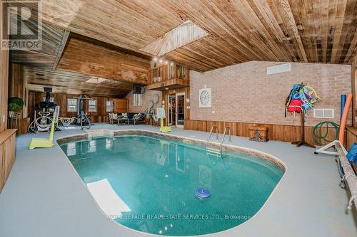 149 Miller Drive, Hamilton, ON - Indoor Photo Showing Other Room With In Ground Pool