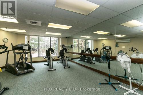 701 - 22 Hanover Road, Brampton, ON - Indoor Photo Showing Gym Room