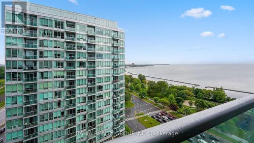 1605 - 1910 Lake Shore Boulevard W, Toronto, ON - Outdoor With Body Of Water With Balcony